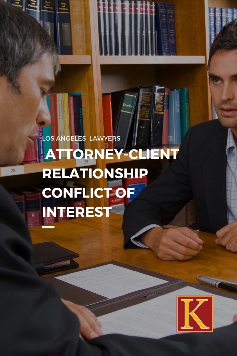 Attorney-Client Relationship Conflict of Interest