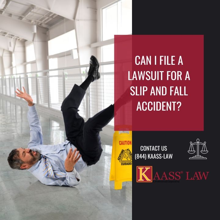 Can I File A Lawsuit For A Slip and Fall Accident?