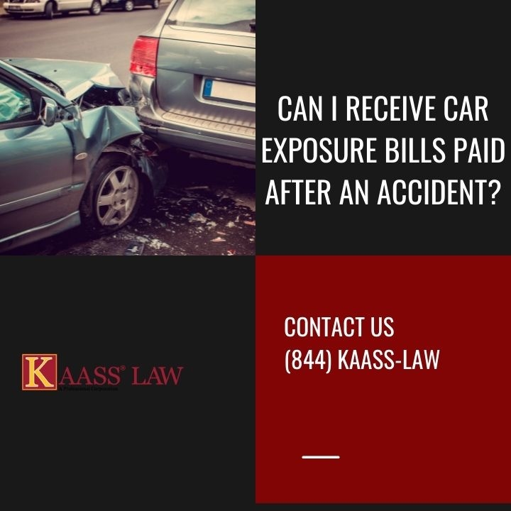 Can I Receive Car Exposure Bills Paid After an Accident?
