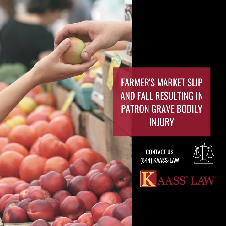 Farmer's Market Slip And Fall Accident