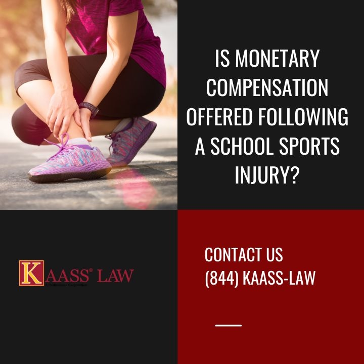 Is Monetary Compensation Offered Following A School Sports Injury?