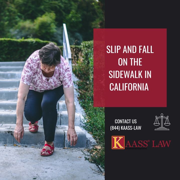 Slip and Fall Accidents on the Sidewalk In California