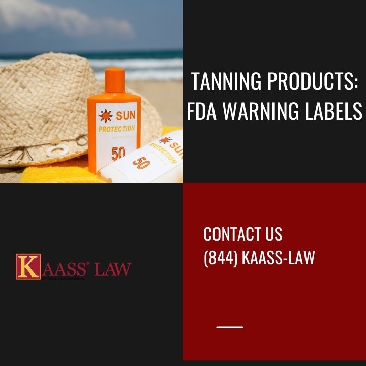 Tanning Products: FDA Warning Labels
