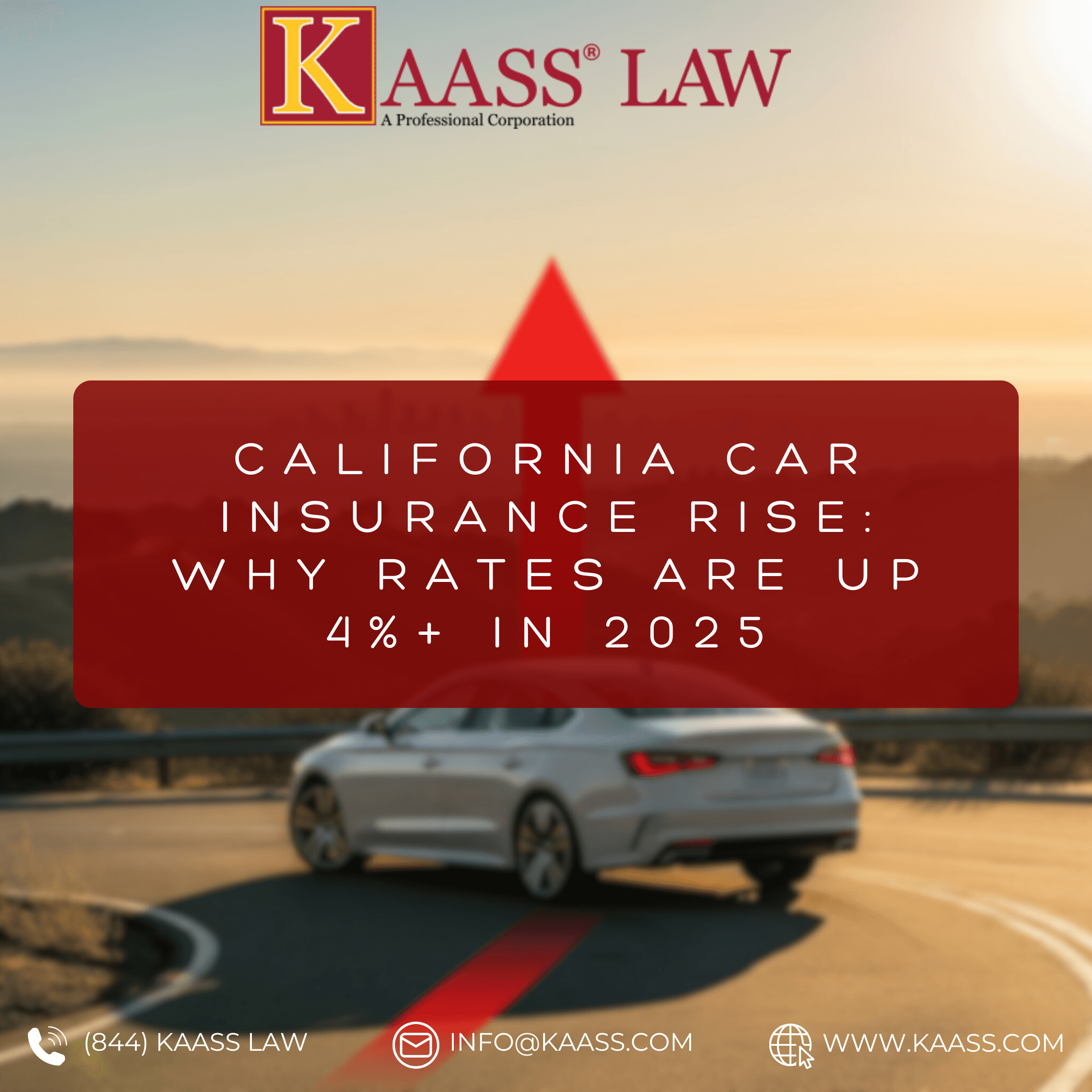 California Car Insurance Rise: Why Rates Are Up 4%+ in 2025