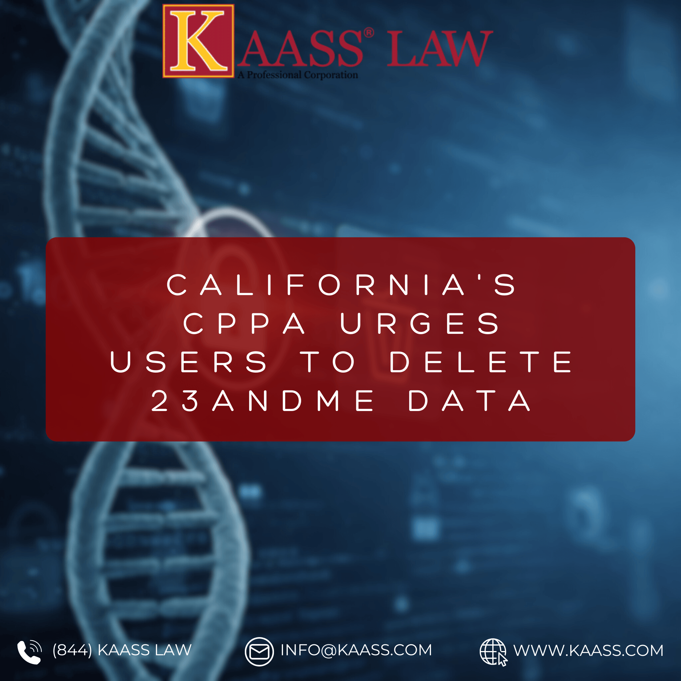 California's CPPA Urges Users to Delete 23andMe Data
