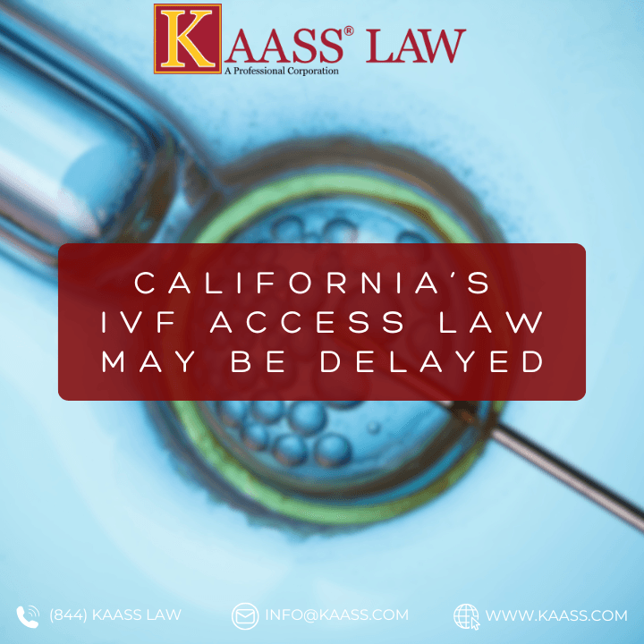 California’s IVF Access Law May Be Delayed