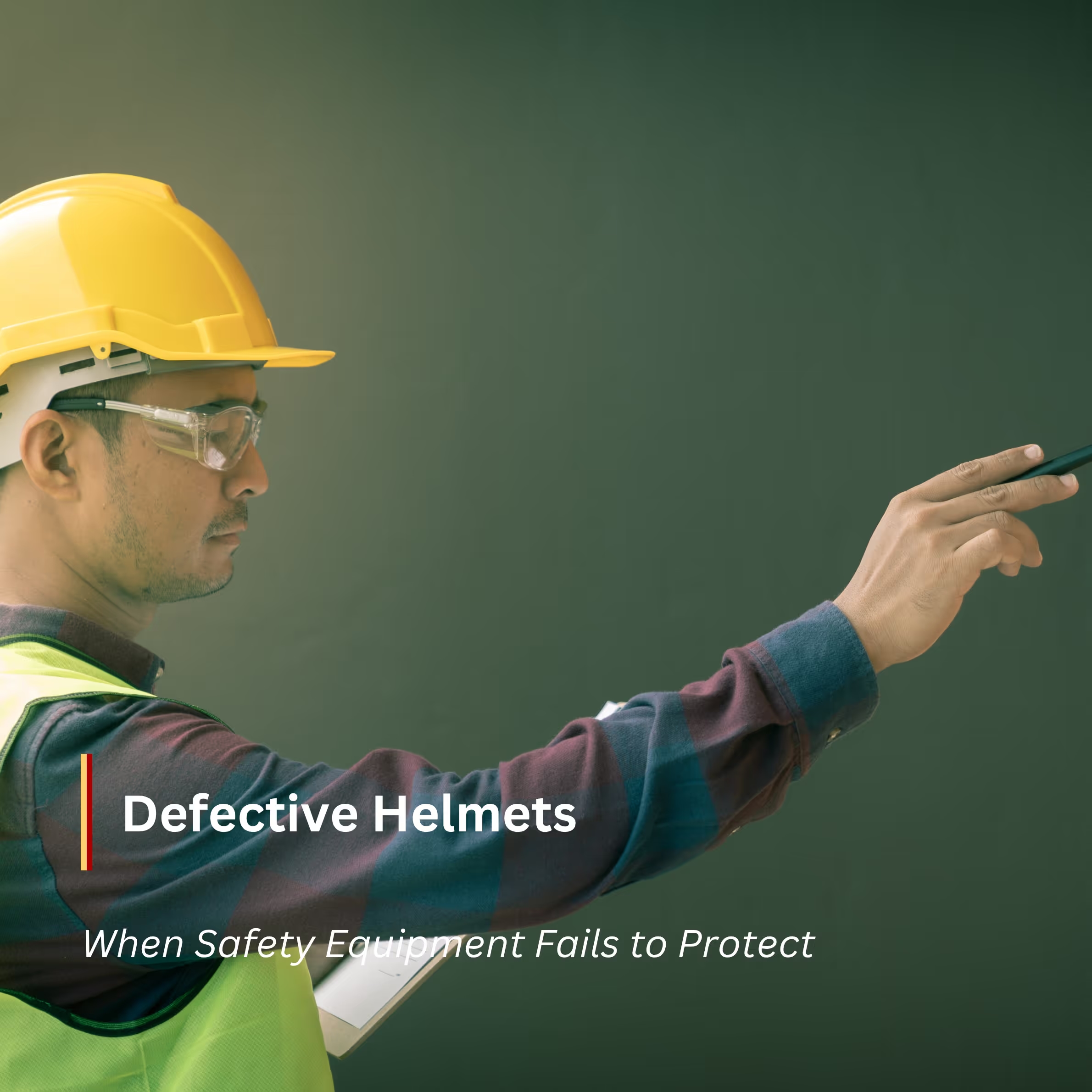 Defective helmet injury claim