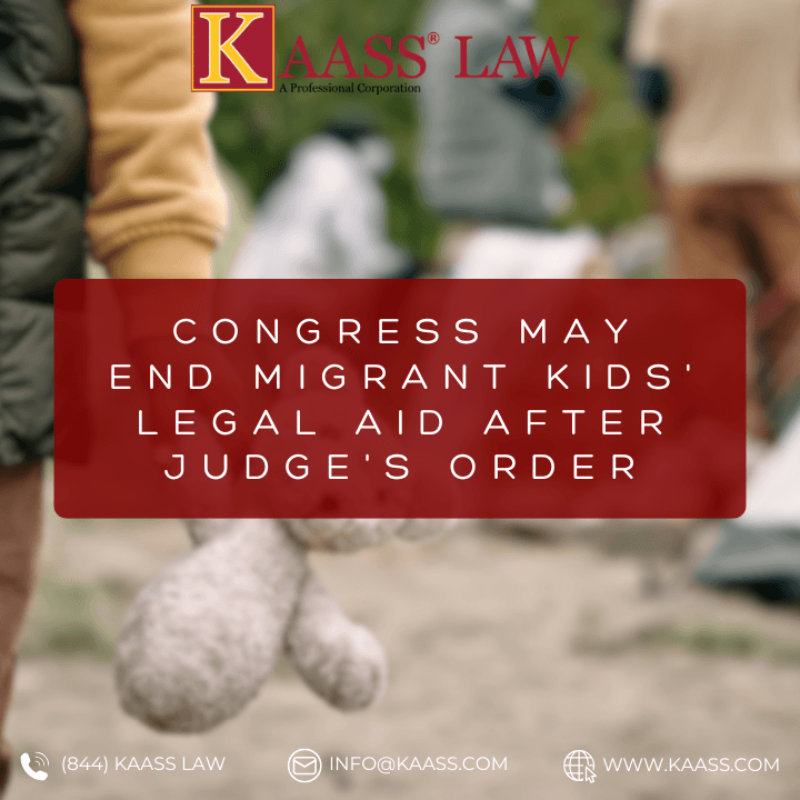 Congress May End Migrant Kids' Legal Aid After Judge's Order