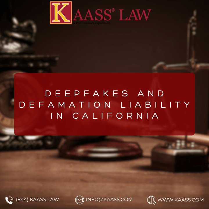 Deepfakes and Defamation Liability in California