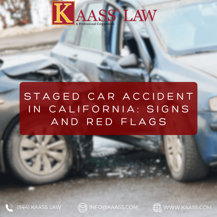 Staged Car Accident in California: Signs and Red Flags