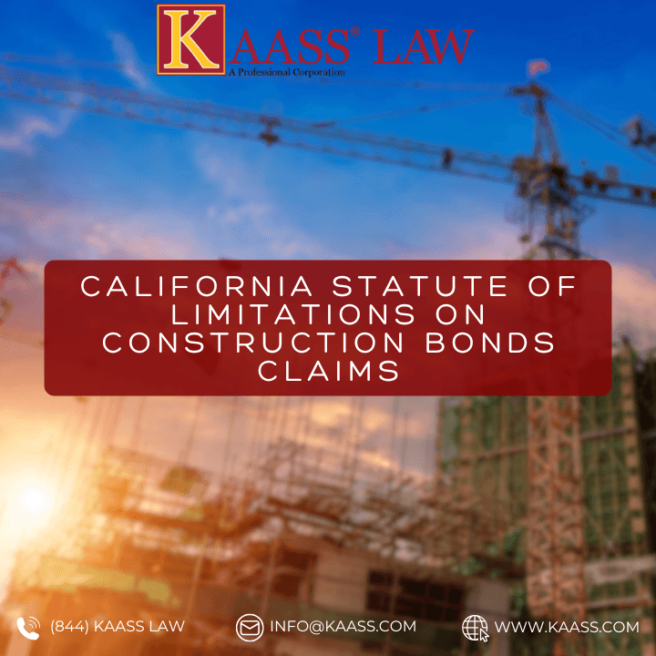 California Statute of Limitations on Construction Bonds Claims