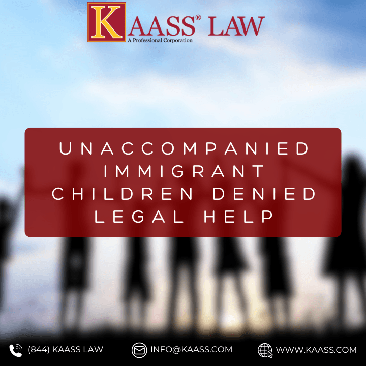 Unaccompanied Immigrant Children Denied Legal Help