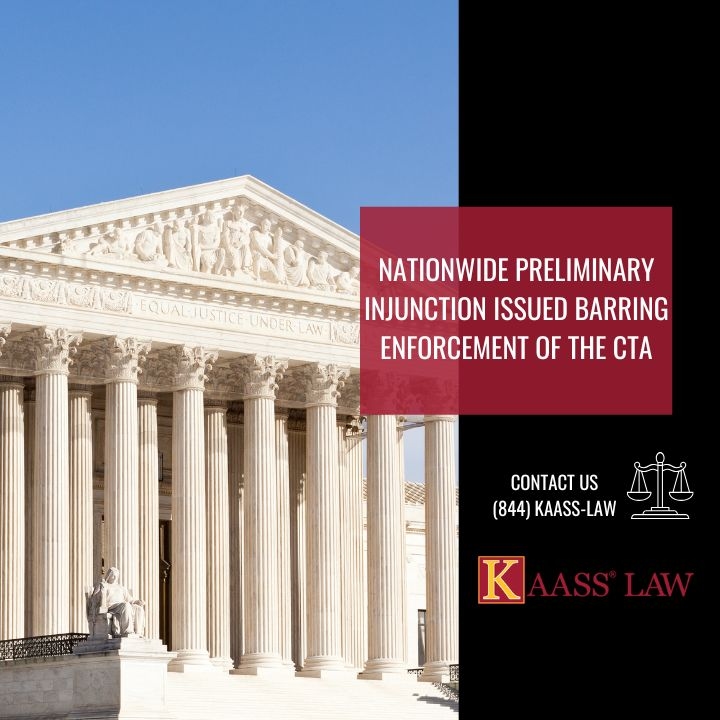 Nationwide Injunction Halts Enforcement of Corporate Transparency Act