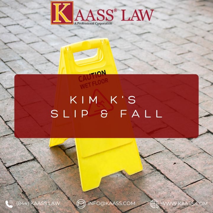 Kim K's Slip & Fall