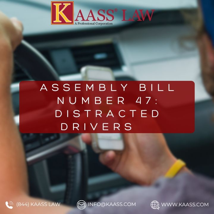 Assembly Bill Number 47: Distracted Drivers