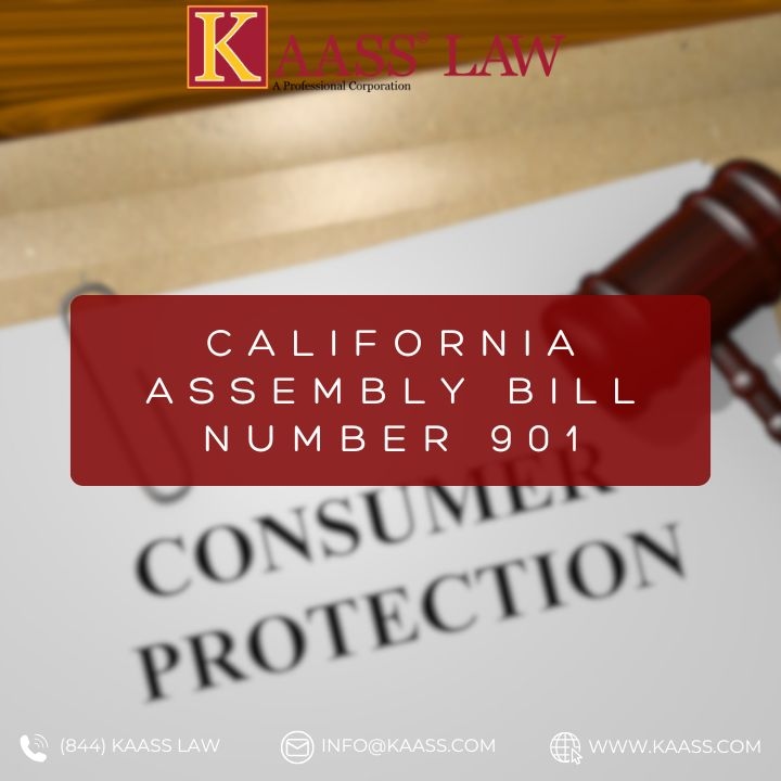California Assembly Bill Number 901