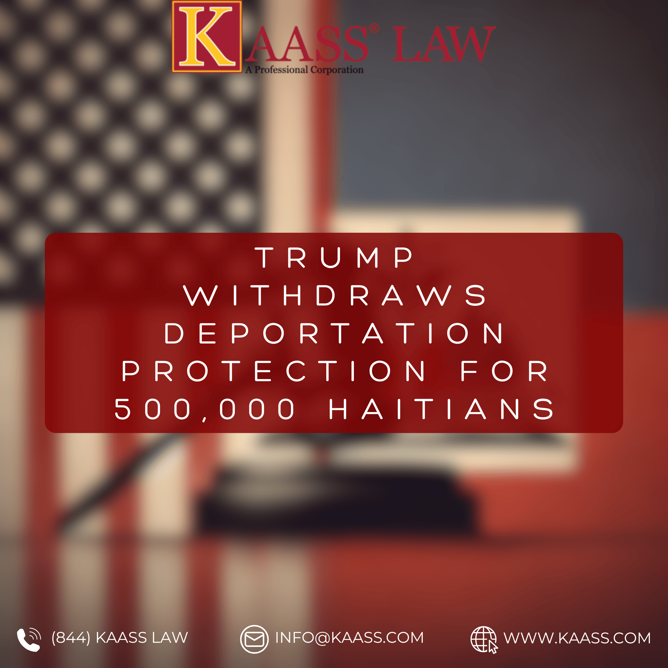 Trump Withdraws Deportation Protection for 500,000 Haitians