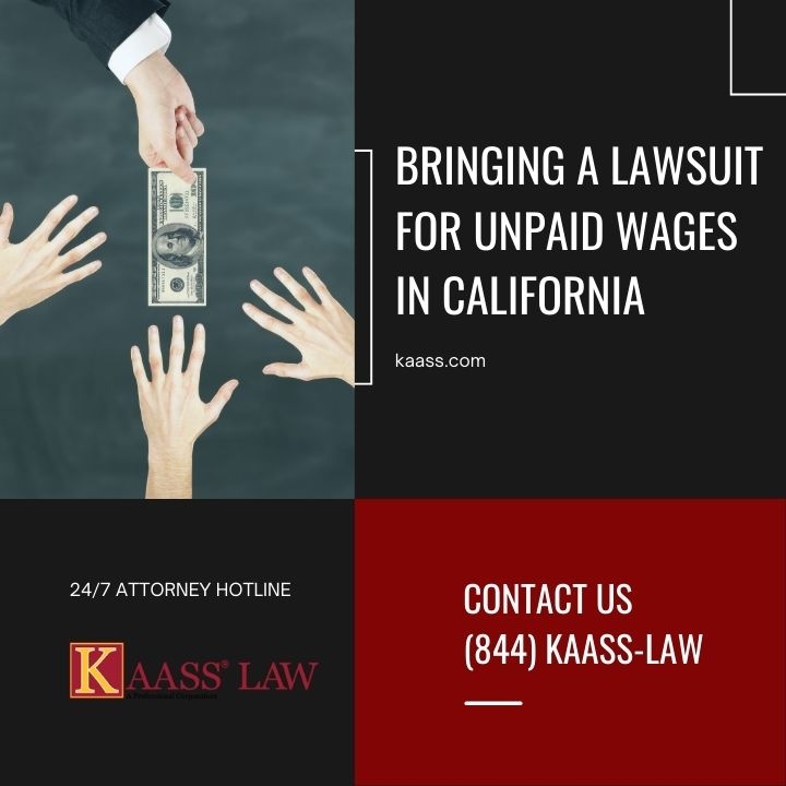Bringing a Lawsuit for Unpaid Wages in California