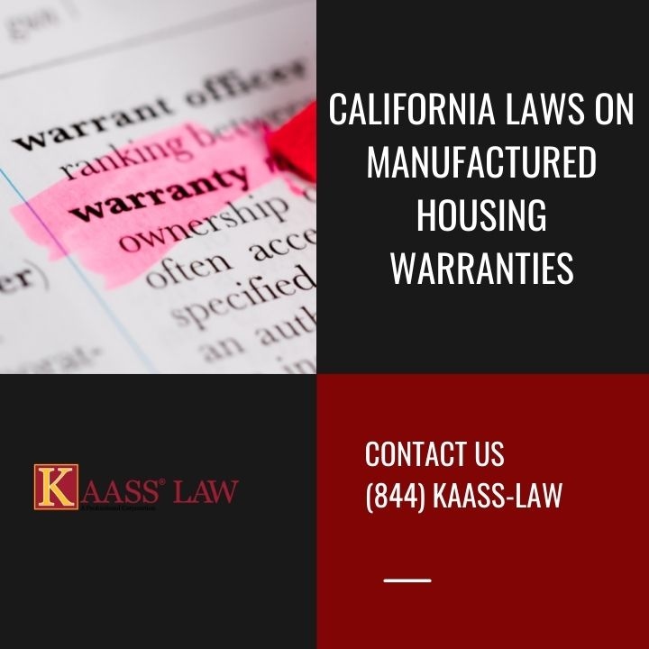 What are California Laws on Manufactured Housing Warranties?