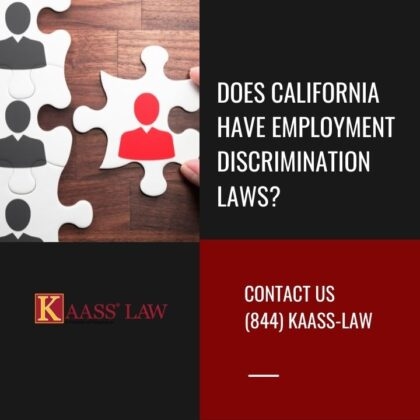 Does California Have Employment Discrimination Laws?