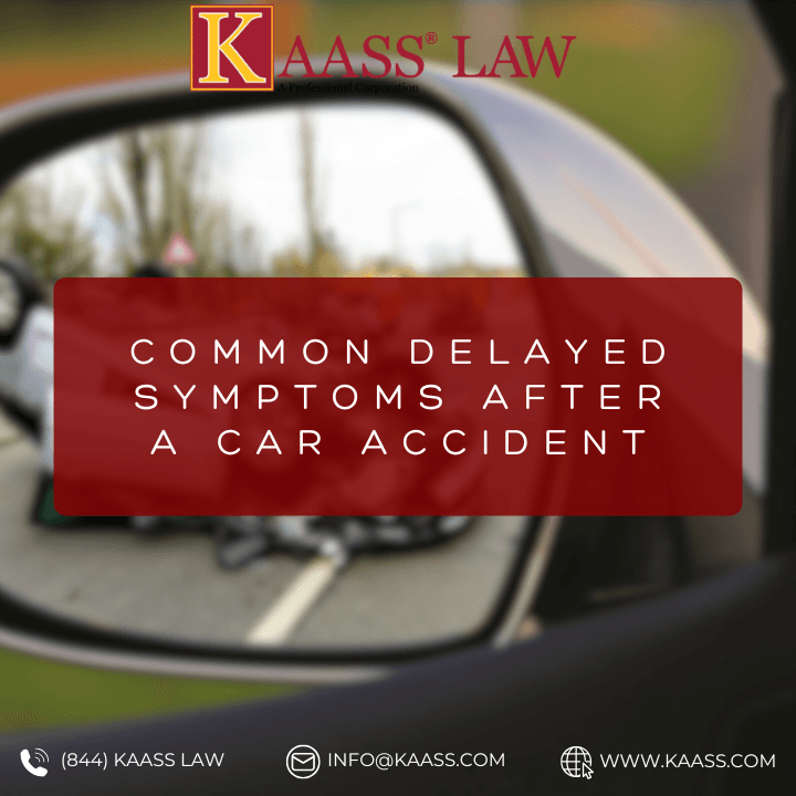 Common Delayed Symptoms After a Car Accident