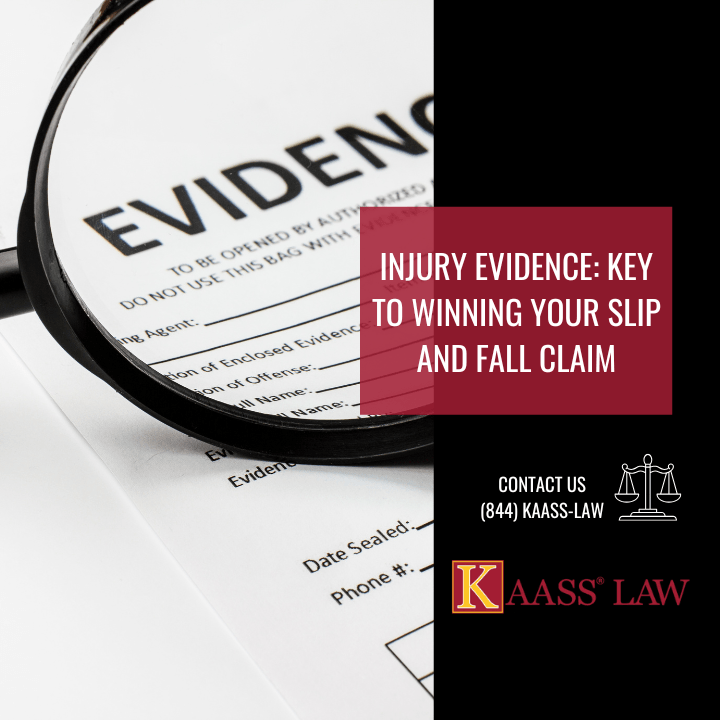 Injury Evidence: Key to Winning Your Slip and Fall Claim
