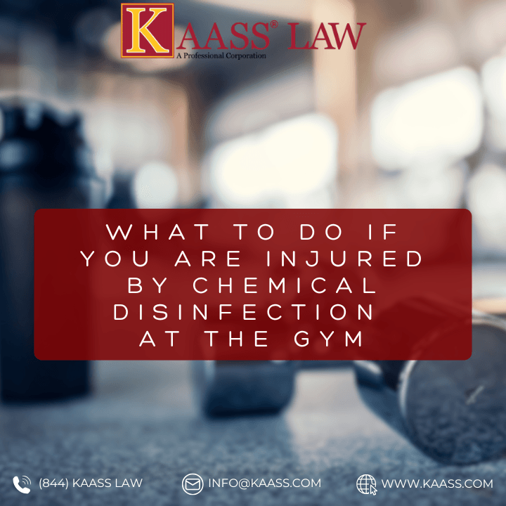 What to Do if You Are Injured by Chemical Disinfection at the Gym