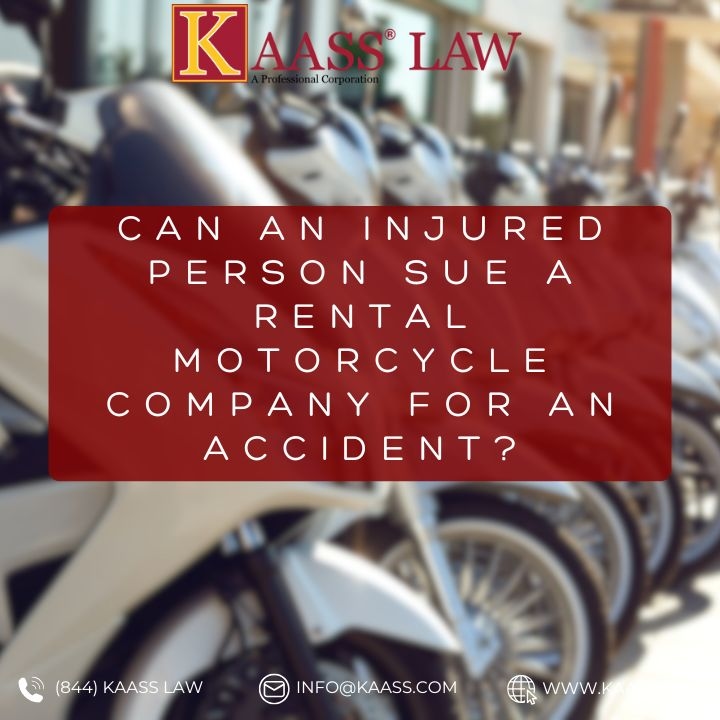 Can an Injured Person Sue a Rental Motorcycle Company For an Accident?