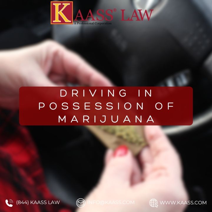 Driving in Possession of Marijuana