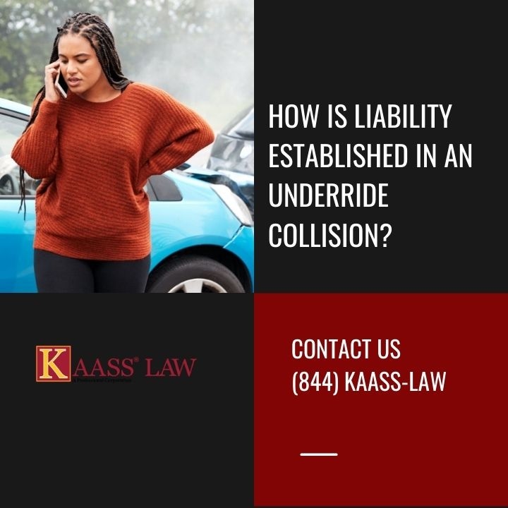 How Is Liability Established In An Underride Collision?