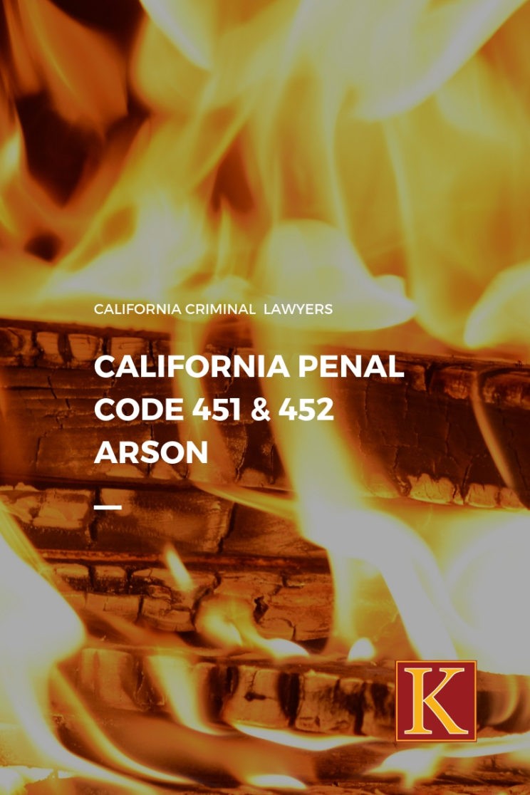 penal code 451 arson