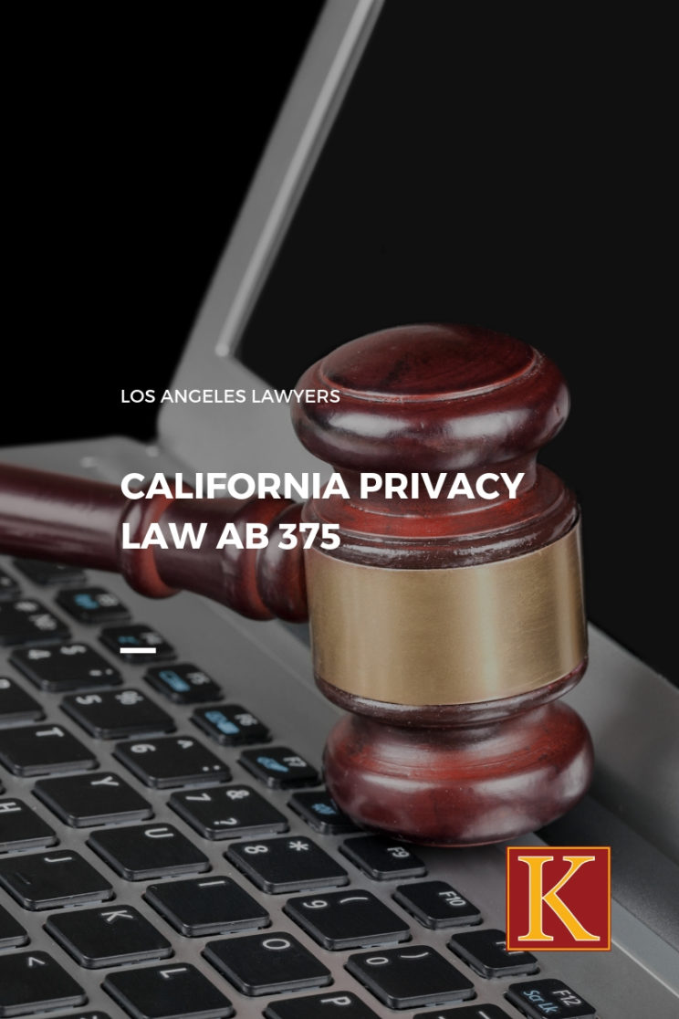 California Privacy Law AB 375