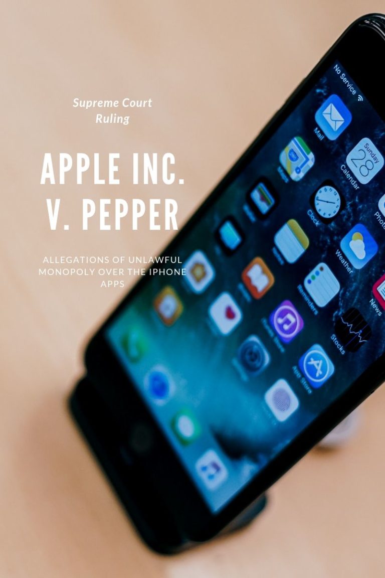 Apple Inc. v. Pepper