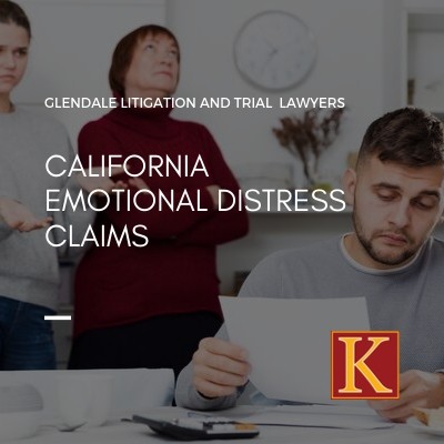 California Emotional Distress Claims