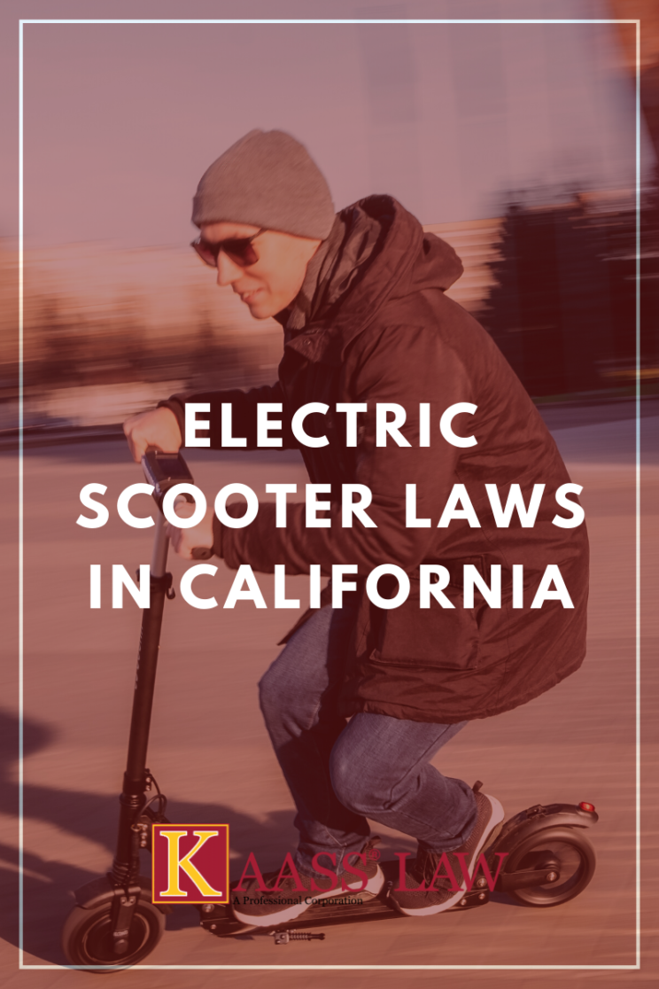 Electric Scooter Laws in California