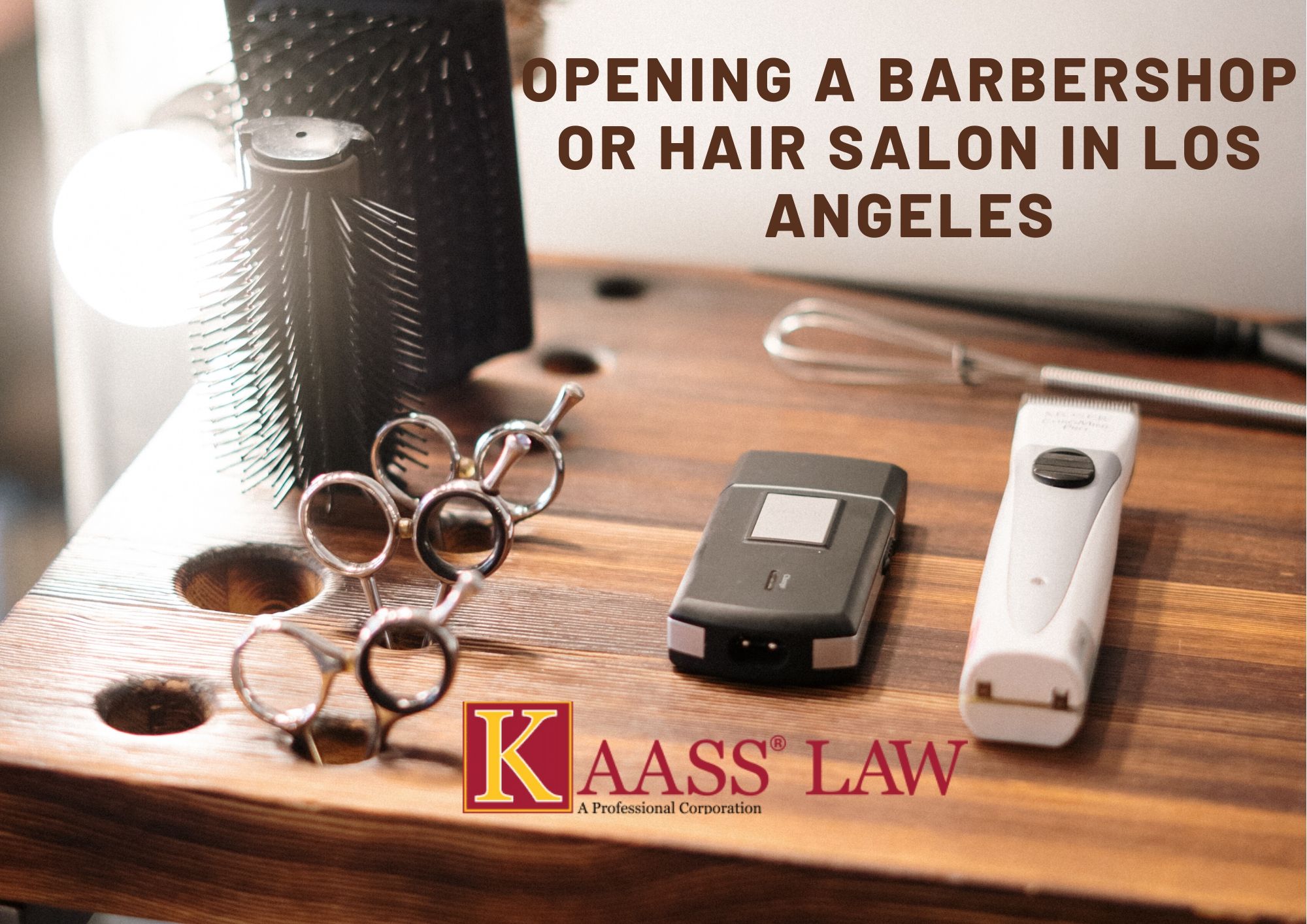 Opening a or Hair Salon in Los Angeles KAASS LAW