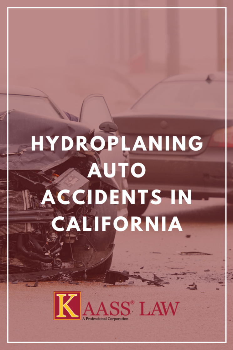 Hydroplaning Auto Accidents in California