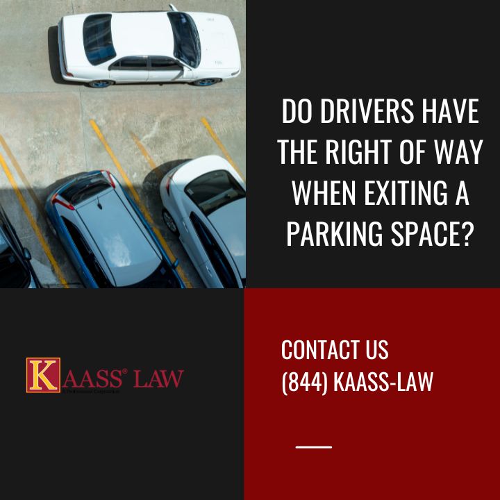 Do Drivers Have the Right of Way When Exiting a Parking Space?